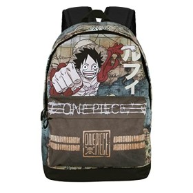 One Piece Map-Sac à dos HS FAN 2.0, Brun