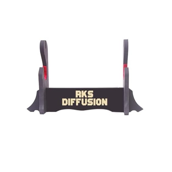 RKS Diffusion One Piece Katana en Bois Lame en Bois Enma Sabre en Bois de Zoro Epee Meito Zoro Sabre Camping Cosplay + Presen