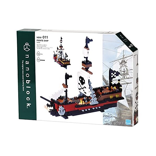 Nanoblock - NBM-011 - Bateau Pirate - 780 pièces