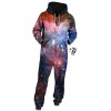 Morbuy Jumpsuit Homme Sweat à Capuche, Family Costume 3D Imprimé Manche Longues Sweatshirt Adult Zip Onesie Une Pièce Vêtemen