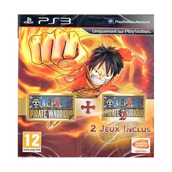 2 JEUX : ONE PIECE : PIRATE WARRIORS + ONE PIECE : PIRATE WARRIORS 2