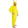 Pokémon Combinaison Pyjama Homme Ou Femme De Pikachu, Pyjama Chaud en Polaire Douce avec Capuche, Idée De Cadeau pour Adulte 