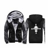 Anime One Piece Portgas D Ace Sweat À Capuche Cosplay Costume Épais Manteau À Capuche Hommes À Capuche Polaire Imprimer Veste