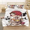 DDONVG One Piece Housse de couette en microfibre - Housse de couette et taie doreiller - Microfibre - Impression numérique 3