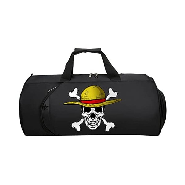 WANHONGYUE One Piece Monkey D Luffy Duffel Bag Sac de Gym en Oxford pour Femme et Homme Grand Sac de Sport Voyage Unisexe Sac