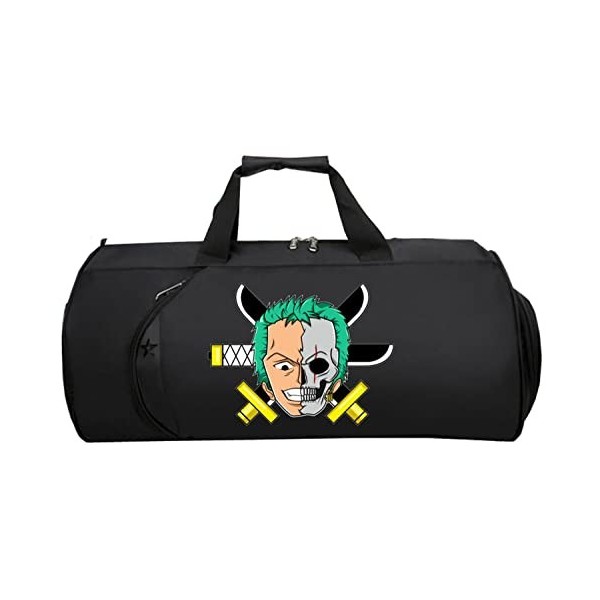 WANHONGYUE One Piece Monkey D Luffy Duffel Bag Sac de Gym en Oxford pour Femme et Homme Grand Sac de Sport Voyage Unisexe Sac
