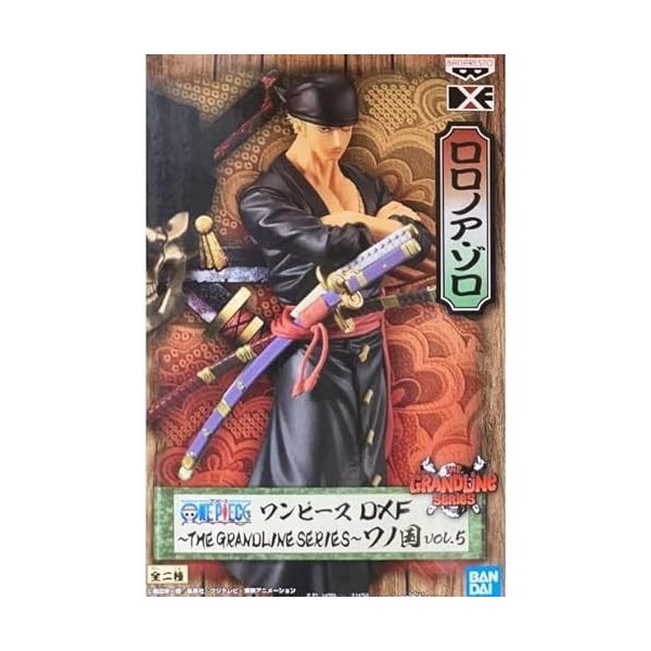 Banpresto One Piece DXF THE GRANDLINE SERIES wanokuni vol.5 Zoro Figure 17cm