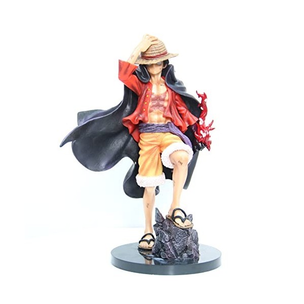 REOZIGN Figures Luffy One Piece, Luffy Figure Statue 24cm / 9.4 Pouces COLAK Anime CARTOONES Anime DÉCORME DÉCORT