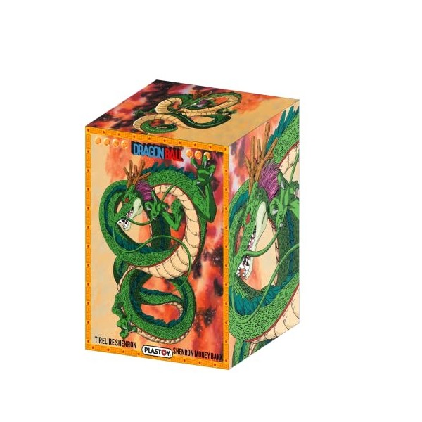 Plastoy DBZ-Tirelire-Shenron, 1112880064, Multicolor, Taille unique