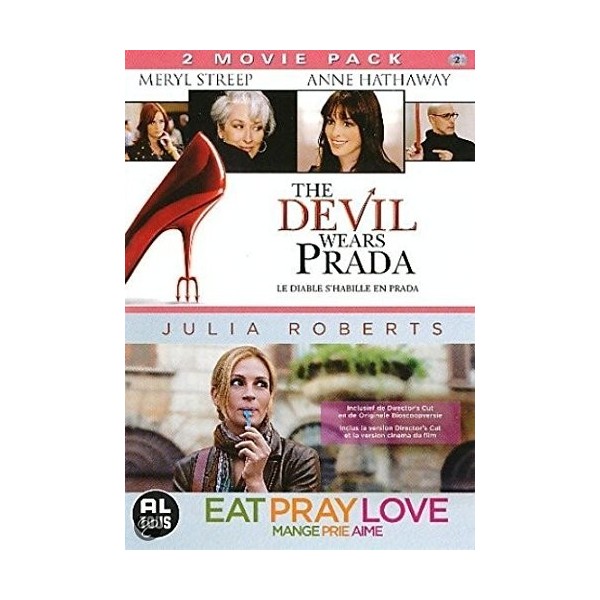 Mange, Prie, Aime + Le Diable Shabille en Prada [Pack 2 de Film]