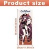 CBOSNF Genshin Impact Poster Poster en Tissu Manga Anime Wallscroll, Genshin Impact Hu Tao Tableau à roulettes, Poster Roulea