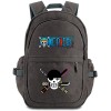 Roffatide Anime One Piece Straw Hat Crew Sac à Dos Garçons Filles Sac à Dos Cartable en Toile Sac à Dos étudiant Sac à Dos Gr