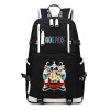 WANHONGYUE One Piece Monkey D Luffy Anime Knapsack Sac à Dos Cartable Laptop Backpack pour Étudiant Noir-13