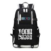 WANHONGYUE One Piece Monkey D Luffy Anime Knapsack Sac à Dos Cartable Laptop Backpack pour Étudiant Noir-13