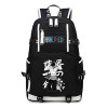 WANHONGYUE One Piece Monkey D Luffy Anime Knapsack Sac à Dos Cartable Laptop Backpack pour Étudiant Noir-13