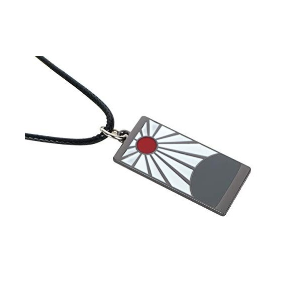 Collier avec Pendentif dans Le Style de lHanafuda de Tanjiro Kamado pour Fans de Demon Slayer