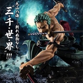 LICHO POP Figurine daction One Piece Three Thousand Worlds Roronoa Zoro Modèle de collection Statue Jouets en PVC Figurines 