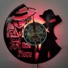 VIKIMO Horloge Murale, Horloge Murale avec Disque Vinyle, Horloge Murale muette, série One Piece, StyleA Couleur : Style C L
