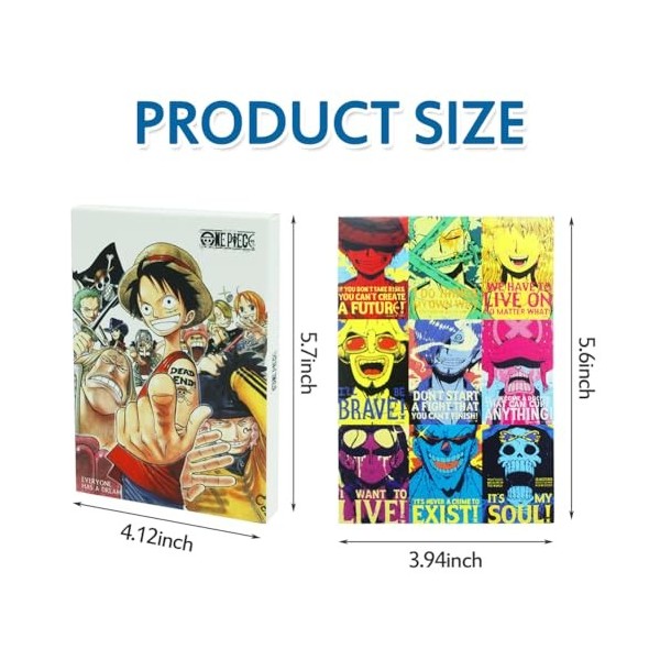 CBOSNF 30pcs Cartes Postales Anime One Piece Wanted Poster Cartes Postales One Piece Carte Postale Anime Affiche Décoration A