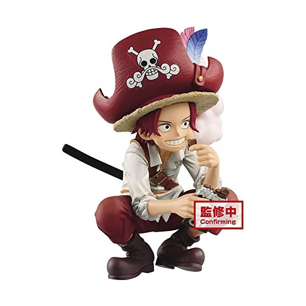 Banpresto Figurine One Piece Shanks - Grandline Children DXF Wanokuni Vol. 1 BP17444 - Hauteur 9cm - Multicolore