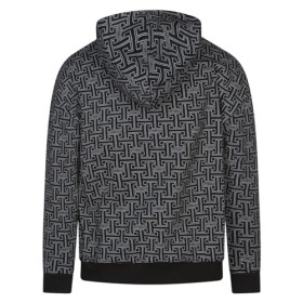 Project X Paris Sweat à Capuche All Over Labyrinthe Noir S