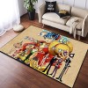 Rauans 3D Tapis Anime One Piece Tapis De Sol Paillasson De Chambre Tapis Antidérapant Cartoon,A,80X120cm