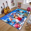 Rauans Tapis Anime One Piece Luffy Tapis de Sol paillasson Chambre Chambre Cuisine Salon Tapis antidérapant,A,80X120cm