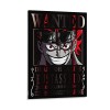 Poster animé One Piece Wanted Zoro One Piece - Art mural - Impression sur toile - Affiches dœuvres dart pour décoration de 