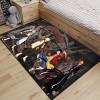 Rauans Tapis Anime One Piece Luffy Tapis de Sol paillasson Chambre Chambre Cuisine Salon Tapis antidérapant,A,80X120cm