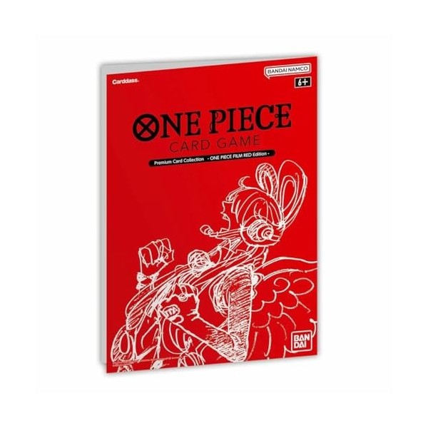 One Piece Premium Card Collection Film Red Edition Folder Binder Limited Edition