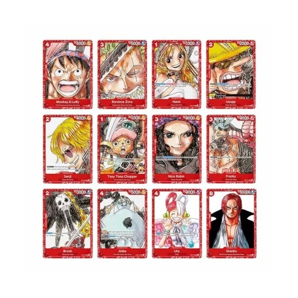 One Piece Premium Card Collection Film Red Edition Folder Binder Limited Edition