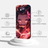 LYUBFDC 2 Pièces Coque pour Apple iPhone 12 6.1, avec Anime Motif Demon Slayer Kamado Nezuko Tanjirou Manga Antichoc TPU Si