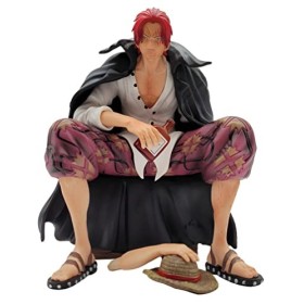 JAW REX One Piece Anime Red Haired Shanks Figurine Emperor of The Sea 16 cm 