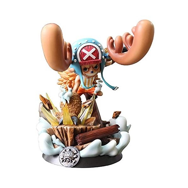 ENFILY One Piece Anime Figurine daction Modèle de Collection Statue Jouet Figurines PVC Ornements de Bureau Taille : Choppe