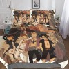 One Piece Housse De Couette Microfibre 3D, Luffy Anime Parure De Lit avec Fermeture Éclai Et Taies doreiller Ensemble De Lit