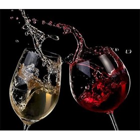 TMK Hob Cover Plate, One-Piece Glass Electric Hob / Induction Hob Protection, Splash Guard, Glass Plate, Chopping Board, Wine