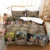 EKENOZ One Piece Parure De Lit 3D Luffy Housse De Couette pour Garçon Et Adolescent Housse De Couette Housses De Couettes Mic