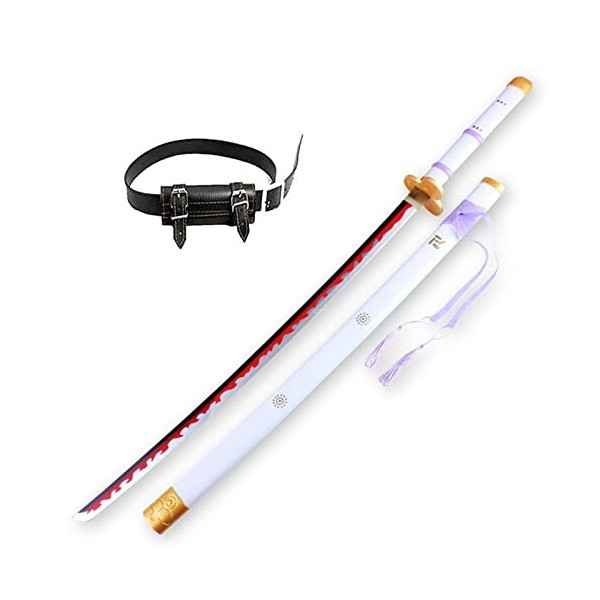 ONE PIECE - Kozuki Oden - Shuusui 104cm épée en bois cosplay avec Fourreau,Japonais Anime Personnage de Arme Modèle Prop avec
