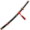 Sword Valley Roronoa Zoro épée en Bois 104 cm, épée Cosplay Anime -Yama Enma Le Noir