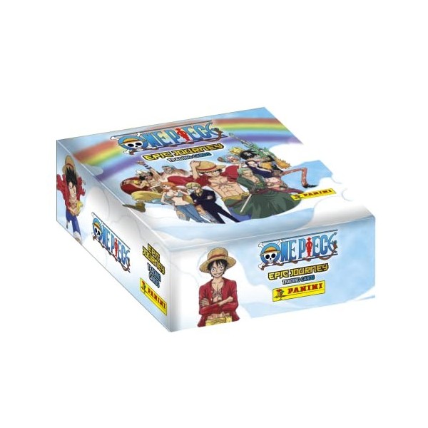 Panini 004385B16CF One Piece TC Boite de 18 Pochettes Pochettes 8 Cartes 