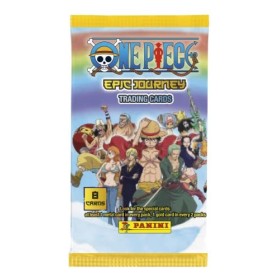 Panini 004385B16CF One Piece TC Boite de 18 Pochettes Pochettes 8 Cartes 