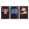 Poster One Piece Wanted Luffy Ace Sabo - Art mural - Décoration murale - 20 x 30 cm