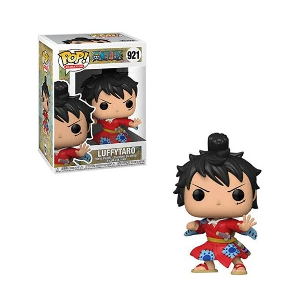 Luffytaro Luffy in Kimono Pop 921 Pop Animation One Piece Vinyl Figure Bundled with EcoTEK Pop Protector 