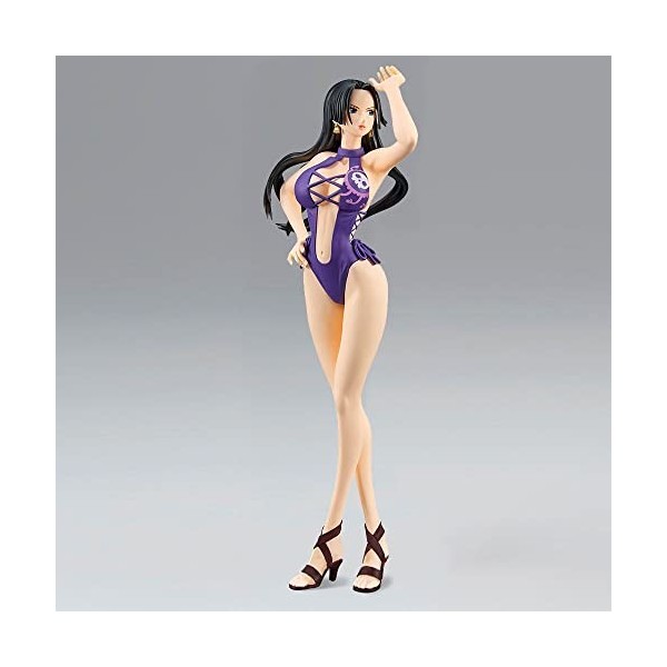 Banpresto Figurine daction One Piece Grandline Girls on Vacation Boa Hancock Ver.B 20 cm BP18768 Multicolore