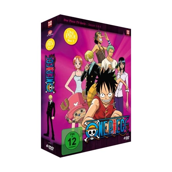 One Piece-Box 5: Season 5 & 6 Episoden 131-162 [6 DVDs] [Import]