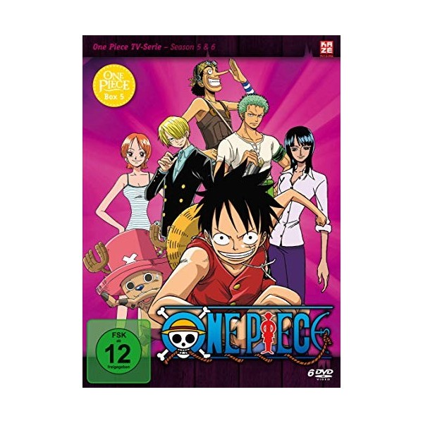 One Piece-Box 5: Season 5 & 6 Episoden 131-162 [6 DVDs] [Import]