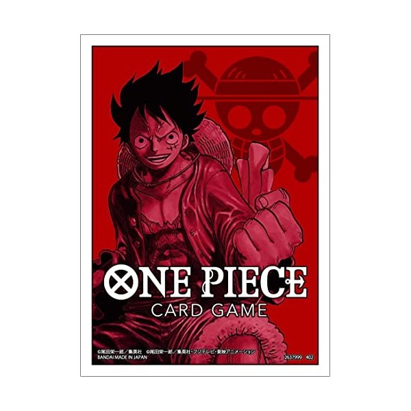 Bandai ONE Piece Card Game Official Card Sleeve 1 Monkey D. Luffy