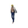 One Plus - 604106 - Figurine - One Piece - The Naked Body Calendar - Sanji - Entre 15 et 20 cm