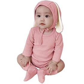 AGQT Costume dHalloween pour bébé - Costume animal - Combinaison pour garçons et filles de 0 à 36 mois, Blanc., 2-2.5 ans