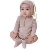 AGQT Costume dHalloween pour bébé - Costume animal - Combinaison pour garçons et filles de 0 à 36 mois, Blanc., 2-2.5 ans